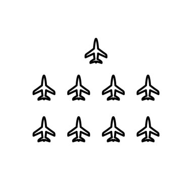 Plan oluşturma simgesinin Çizim Vektörü grafiği