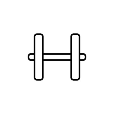 Dambıl simgesinin İllüstrasyon Vektörü grafiği