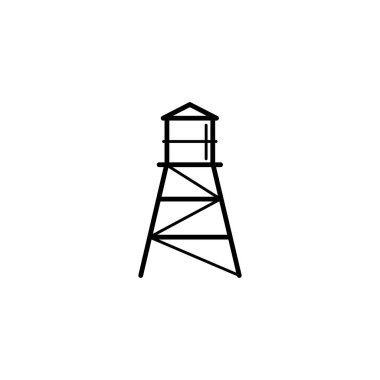 Su deposu simgesinin resimleme Vektörü grafiği