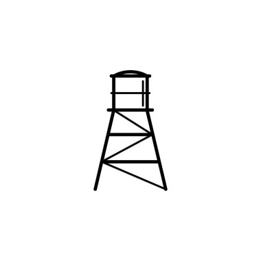 Su deposu simgesinin resimleme Vektörü grafiği