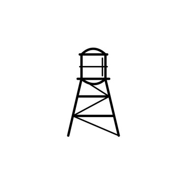 Su deposu simgesinin resimleme Vektörü grafiği