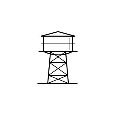 Su deposu simgesinin resimleme Vektörü grafiği