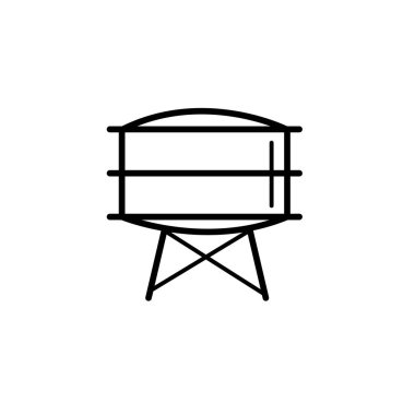 Su deposu simgesinin resimleme Vektörü grafiği