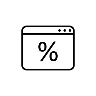 Yatırım simgesi şablonunun İllüstrasyon Vektörü grafiği