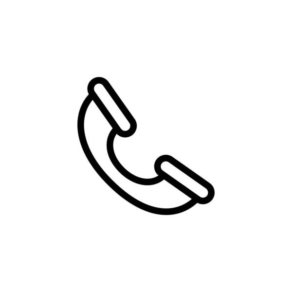 Vector Illustration Telephone Icon Design Template — Stock Vector