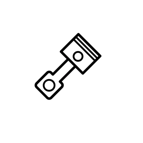 Vektor Illustration Kolben Icon Design Vorlage — Stockvektor