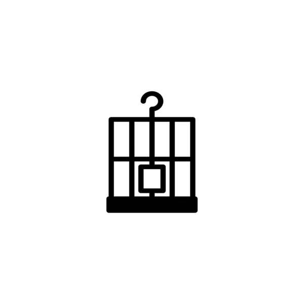 Vector Graphic Birdcage Icon — 스톡 벡터