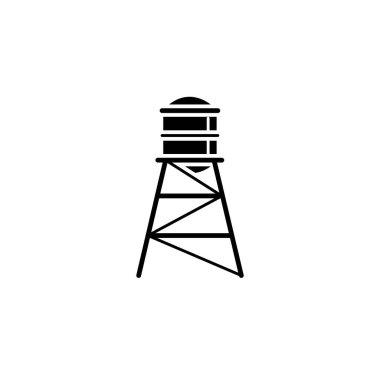 Su deposu simgesinin resimleme Vektörü grafiği