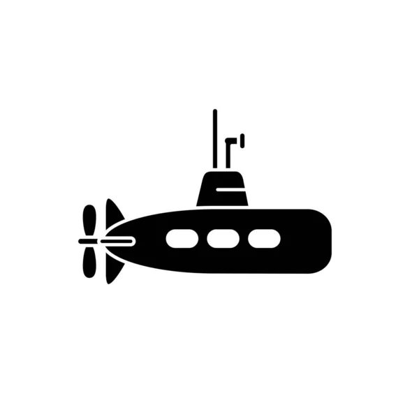 Vetores de Esboço Retro Batiscafo Submarino Ilustração Vetorial