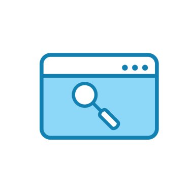 Uygulama simgesinin İllüstrasyon Vektörü grafiği. Web sitesi, tarayıcı, arayüz vs. için uygun.