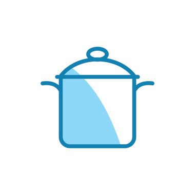 Mutfak gereçleri simgesinin görsel temsilcisi. Mutfak gereçleri, restoran, yemek vs. için uygun.