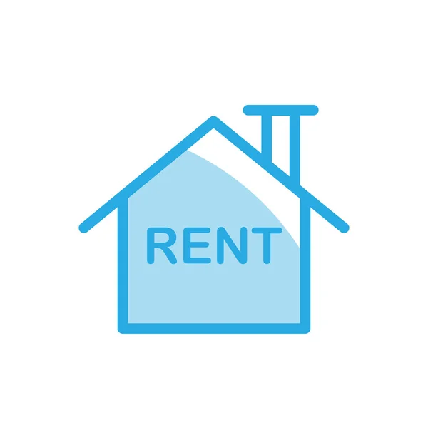 Illustration Vector Graphic House Icon Fit Home Residential Real Estate — Stock Vector