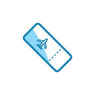 Seyahat simgesinin İllüstrasyon Vektörü grafiği. Tatil, turizm, tatil vesaire için uygun.