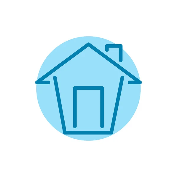 Illustration Vector Graphic Home Icon Fit House Real Estate Residential — Stock Vector
