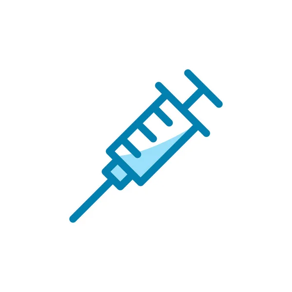 Illustration Graphique Vectoriel Icône Seringue Adapté Pour Médical Vaccin Hôpital — Image vectorielle