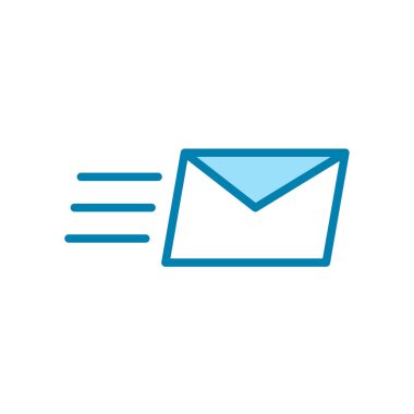 Zarf simgesinin İmaj Vektörü grafiği. Mektup, e-posta, yazışma, posta kutusu vs. için uygun.