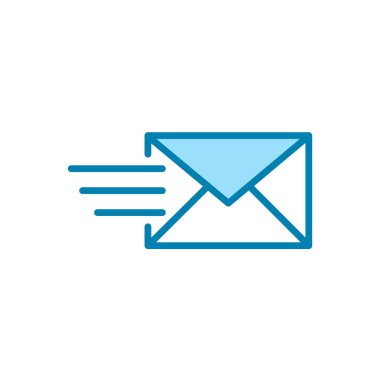 Zarf simgesinin İmaj Vektörü grafiği. Mektup, e-posta, yazışma, posta kutusu vs. için uygun.