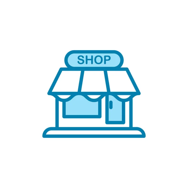 Ilustración Gráfico Vectorial Del Icono Tienda Apto Para Tienda Venta — Archivo Imágenes Vectoriales