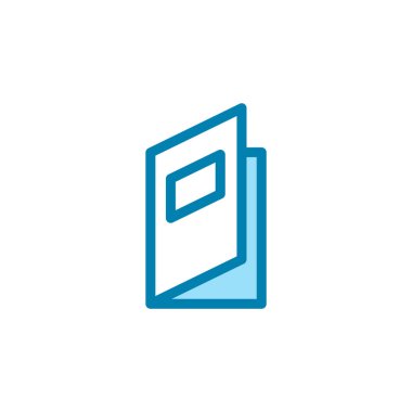 Kitap ikonunun İllüstrasyon Vektörü grafiği. Öğrenim, eğitim, edebiyat, öğrenim, kitapçı vs. için uygun.