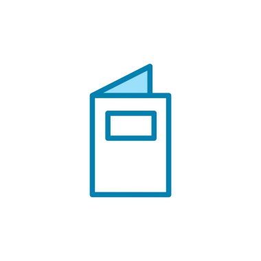 Kitap ikonunun İllüstrasyon Vektörü grafiği. Öğrenim, eğitim, edebiyat, öğrenim, kitapçı vs. için uygun.