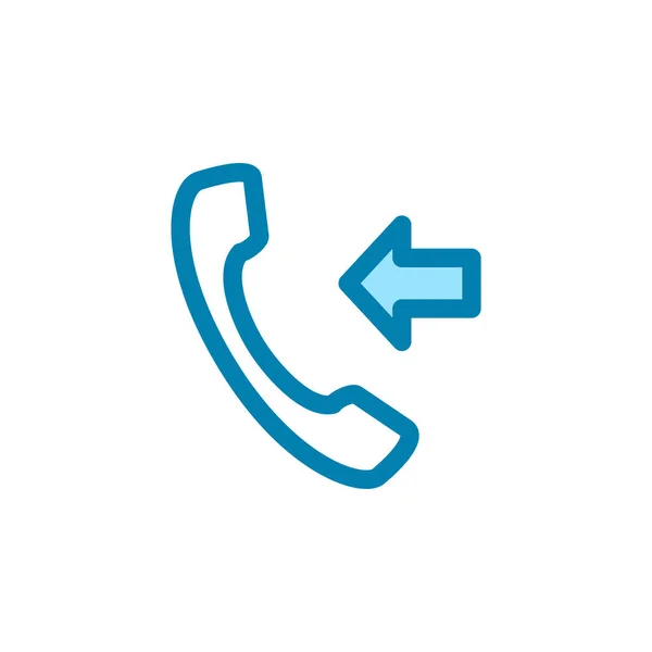 Illustration Vector Graphic Telephone Icon Fit Communication Contact Call Center — Stock Vector