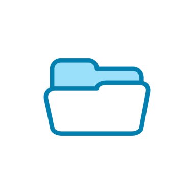 Dizin simgesinin İllüstrasyon Vektörü grafiği. Belge, dosya, arşiv, portföy vs. için uygun.