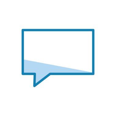 Kabarcık konuşma ikonunun İllüstrasyon Vektörü grafiği. Sohbet, sohbet, tartışma, diyalog vs. için uygun.