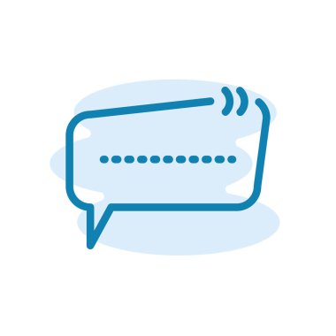 Alıntı simgesinin İllüstrasyon Vektörü grafiği. İleti, bilgi, ifade, belge vs. için uygun.