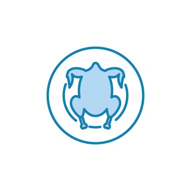 Et simgesinin İmaj Vektörü grafiği. Biftek, barbekü, yemek için uygun.,