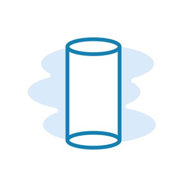 Cam su ikonunun görüntü vektörü grafiği. Temizlik, konteynır, tazelik vesaire için uygun.