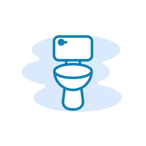 Nin Illüstrasyon Vektörü Grafiği Hijyenik Ikon Bilgi Umumi Tuvalet Için — Stok Vektör