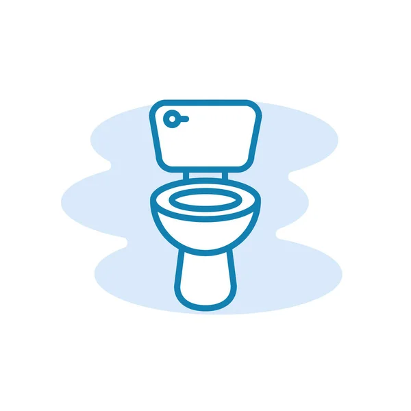 Ilustração Vetor Gráfico Ícone Sanitário Ajuste Para Informação Público Banheiro — Vetor de Stock