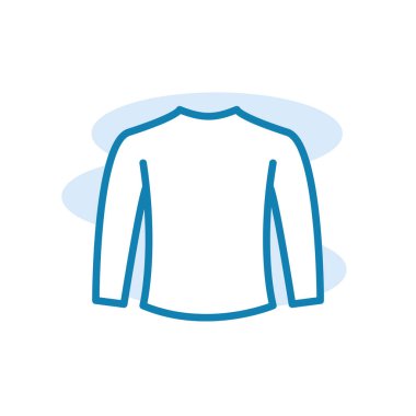 Gömlek simgesinin İmaj Vektörü grafiği. Giysiler, moda, giysi vs. için uygun.