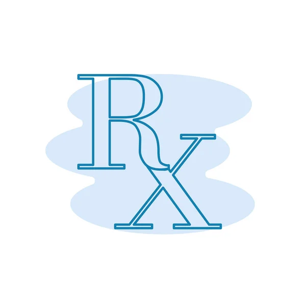 Illustration Vektorgrafik Des Etikettensymbols Fit Für Medikament Apotheke Quittungsarzt Usw — Stockvektor