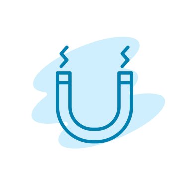 Elektromanyetik, manyetik, manyetize konsept vs. için uygun.