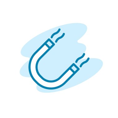 Elektromanyetik, manyetik, manyetize konsept vs. için uygun.