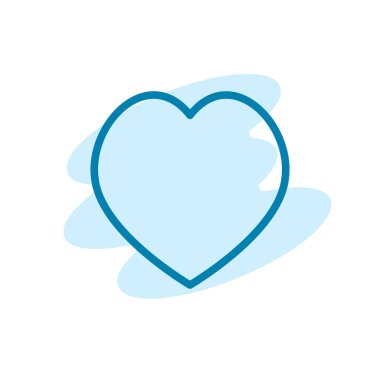 aşk simgesi, logo tasarım şablonu vektörü