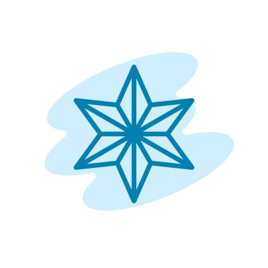 Yıldız simgesinin İllüstrasyon Vektörü grafiği. Favori, geri bildirim, değerlendirme vs. için uygun.