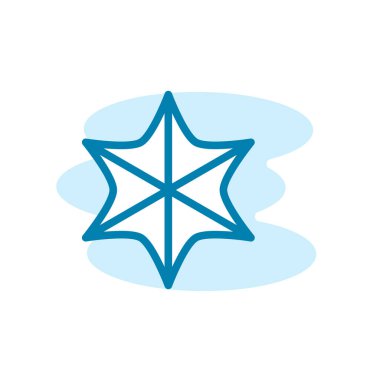 Yıldız simgesinin İllüstrasyon Vektörü grafiği. Favori, geri bildirim, değerlendirme vs. için uygun.