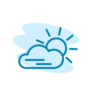 Illustration Vector graphic of fag day icon. Fit for weather, meteorology, season, climate etc.