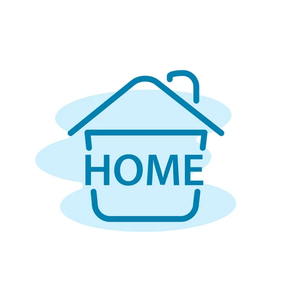 Illustration Vector Graphic Home Icon Fit House Real Estate Residential — Stock Vector