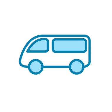 Araba simgesinin görsel vektör grafiği. Araç, ulaşım, otomobil, trafik vs. için uygun.