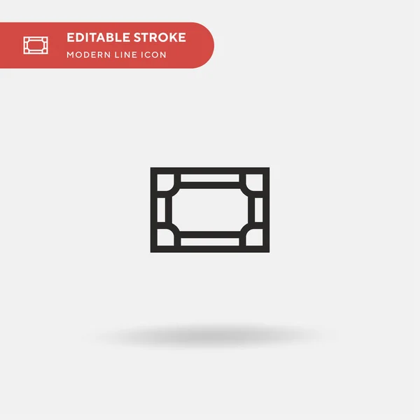 Frames Eenvoudig Vectoricoon Illustratie Symbool Ontwerp Sjabloon Voor Web Mobiele — Stockvector