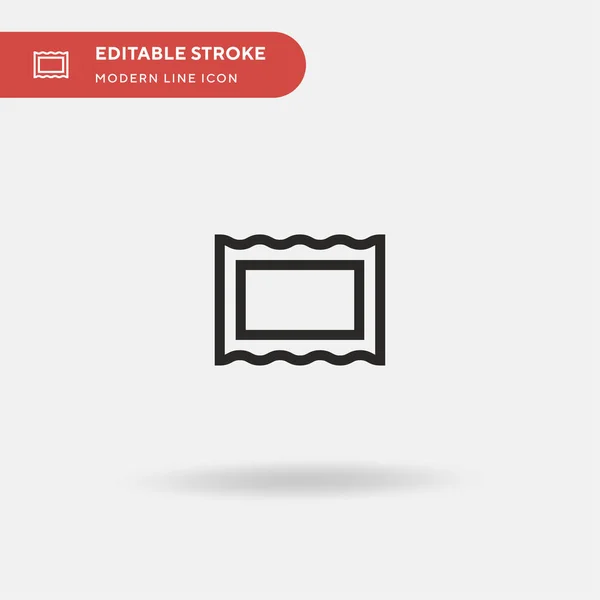 Frames Eenvoudig Vectoricoon Illustratie Symbool Ontwerp Sjabloon Voor Web Mobiele — Stockvector