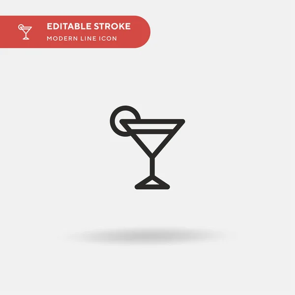 Gimlet Eenvoudig Vectoricoon Illustratie Symbool Ontwerp Sjabloon Voor Web Mobiele — Stockvector