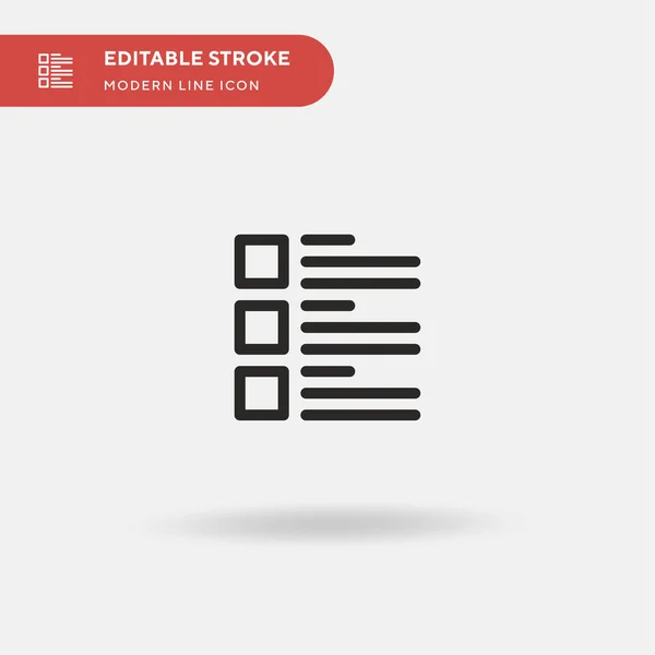 Tema Icono Vector Simple Plantilla Diseño Símbolo Ilustración Para Elemento — Vector de stock