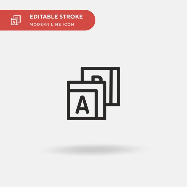 Cube Einfaches Vektor Symbol Illustration Symbol Design Vorlage Für Web — Stockvektor