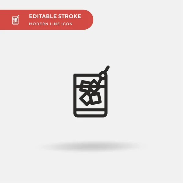 Bamble Ícone Vetorial Simples Modelo Design Símbolo Ilustração Para Elemento — Vetor de Stock
