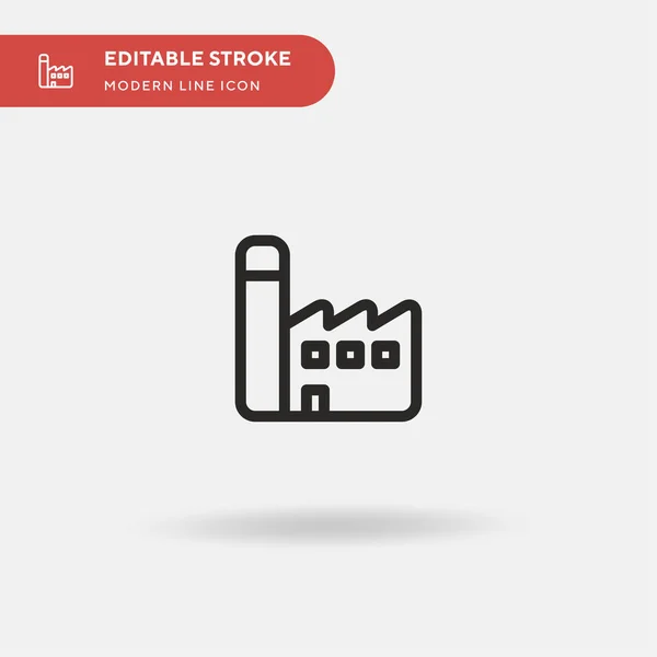 Construindo Ícone Vetorial Simples Modelo Design Símbolo Ilustração Para Elemento — Vetor de Stock