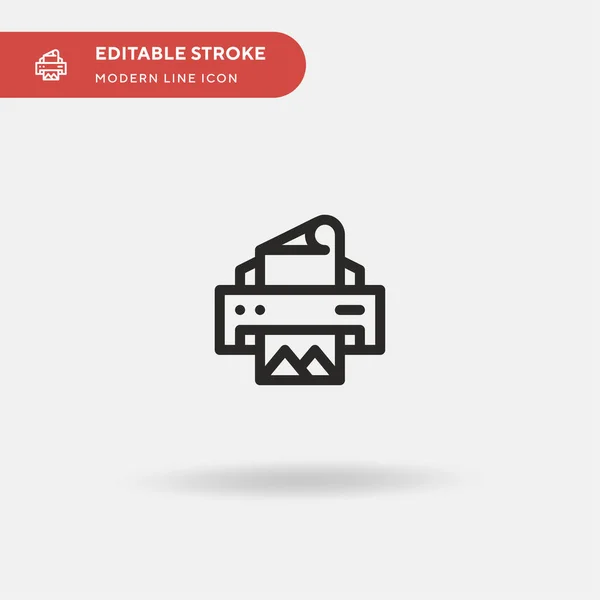 Tinta Icono Vector Simple Plantilla Diseño Símbolo Ilustración Para Elemento — Vector de stock